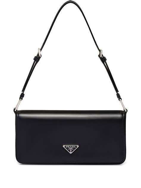 prada brushed leather prada femme bag|prada purses.